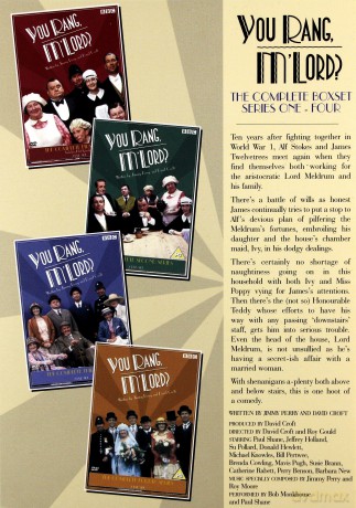 You Rang M'lord Season 1-4 (Pan wzywał, Milordzie?) (BB0C) [BOX] [8DVD]