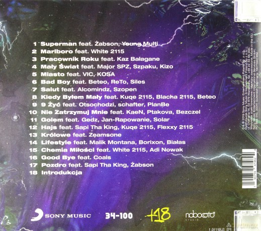 Kubi Producent: +18 [CD]