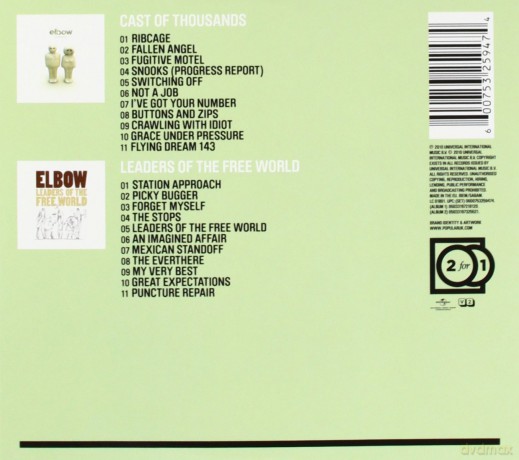 Elbow: 2for1: Cast Of Thousands / Leaders Of The Free World [2CD]