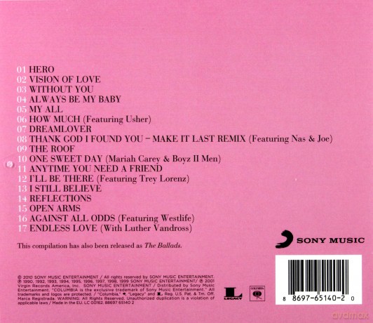 Mariah Carey: Love Songs [CD]