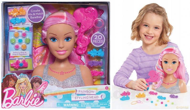 Barbie Dreamtopia Głowa do stylizacji