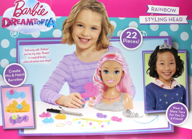 Barbie Dreamtopia Głowa do stylizacji