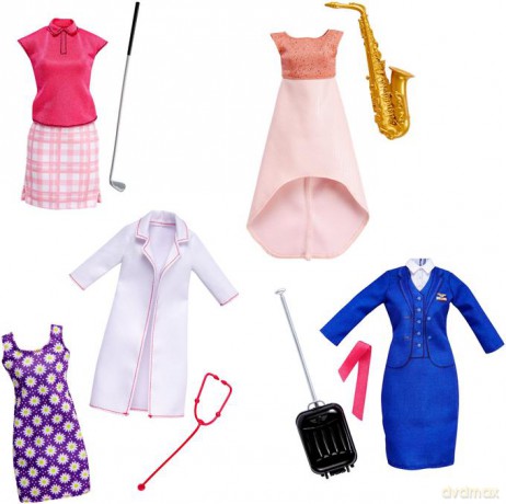 Barbie Ubranka Kariera Zestaw