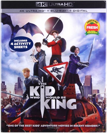 The Kid Who Would Be King (Dzieciak, który został królem) [Blu-Ray 4K]+[Blu-Ray]