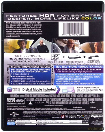 Glass [Blu-Ray 4K]+[Blu-Ray]