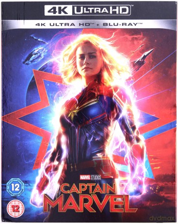 Captain Marvel (Kapitan) [Blu-Ray 4K]+[Blu-Ray]