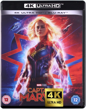 Captain Marvel (Kapitan) [Blu-Ray 4K]+[Blu-Ray]
