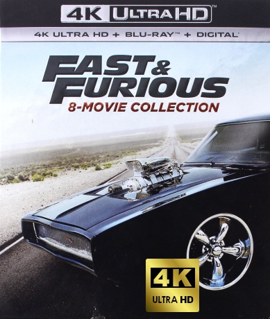 Fast & Furious 8-Movie Collection [BOX] [8xBlu-Ray 4K]+[8xBlu-Ray]