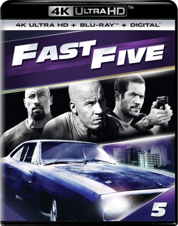 Fast Five (Szybcy i wściekli 5) [Blu-Ray 4K]+[Blu-Ray]