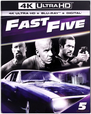 Fast Five (Szybcy i wściekli 5) [Blu-Ray 4K]+[Blu-Ray]