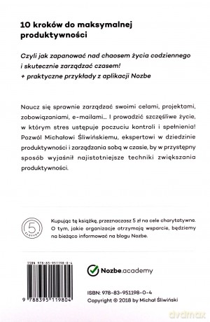 10 kroków do maksymalnej produktywności - Michał Śliwiński [KSIĄŻKA]
