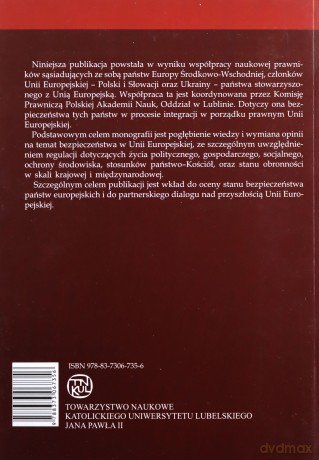 Bezpieczeństwo prawne państw demokratycznych [KSIĄŻKA]