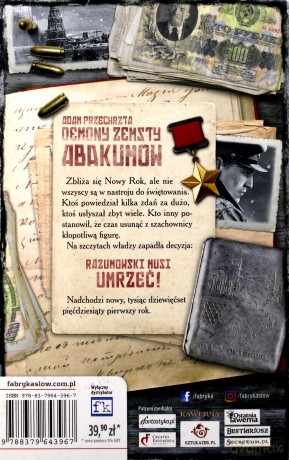Demony zemsty. Abakumov - Adam Przechrzta [KSIĄŻKA]