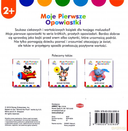 Disney Maluch. Nowy przyjaciel [KSIĄŻKA]