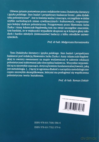 Dydaktyka literatury i języka polskiego [KSIĄŻKA]