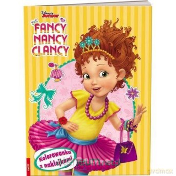 Fancy Nancy Clancy. Kolorowanka z Naklejkami [KSIĄŻKA]