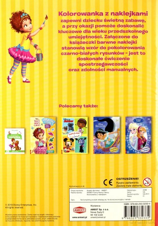 Fancy Nancy Clancy. Kolorowanka z Naklejkami [KSIĄŻKA]