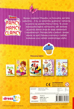 Fancy Nancy Clancy. Ubieranki, naklejanki [KSIĄŻKA]