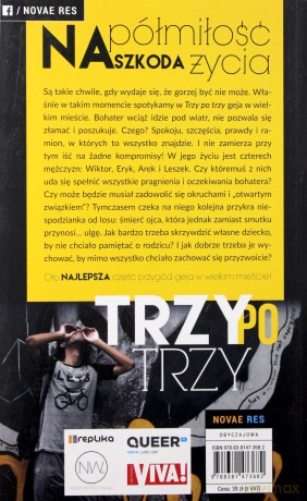 Gej w wielkim mieście (Tom 4) Trzy po trzy - Mikołaj Milcke [KSIĄŻKA]