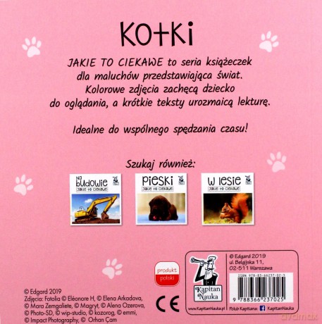 Kapitan Nauka. Jakie to ciekawe. Kotki [KSIĄŻKA]