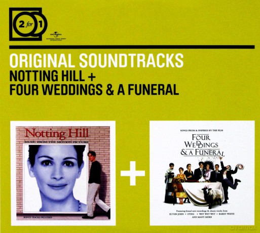Notting Hill / Four Weddings & a Funeral soundtrack (Notting Hill / Czetery Wesela i Pogrzeb) (ecopack) [2CD]