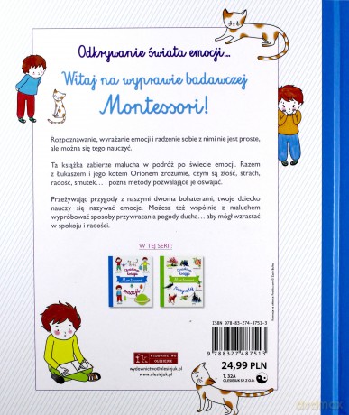 Montessori. Obrazkowa księga emocji [KSIĄŻKA]