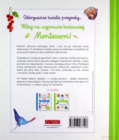 Montessori. Obrazkowa księga przyrody [KSIĄŻKA]