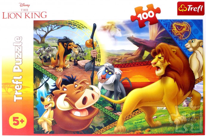 TREFL 100 el. Przygody Simby [PUZZLE]