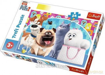 TREFL 24 el. maxi Wesołe pupile [PUZZLE]