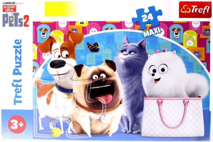 TREFL 24 el. maxi Wesołe pupile [PUZZLE]
