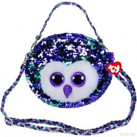 Ty Fashion - cekinowa torba na ramię - Sowa