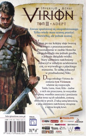 Virion (Tom 3) Adept - Andrzej Ziemiański [KSIĄŻKA]