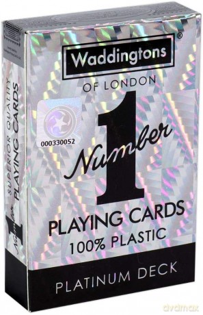 Waddingtons No. 1 Platinum 55 listków [KARTY]