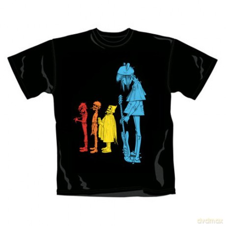 Gorillaz: Noodle Band Colour, Black, Men's (S) [T-SHIRT]