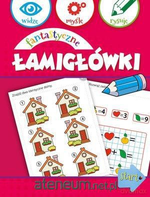 Widzę, myślę, rysuję. Fantastyczne łamigłówki - Anna Wiśniewska [KSIĄŻKA]