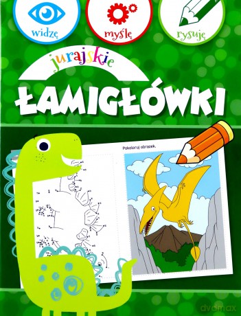 Widzę, myślę, rysuję. Jurajskie łamigłówki [KSIĄŻKA]