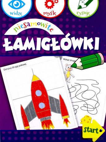 Widzę, myślę, rysuję. Niesamowite łamigłówki - Anna Wiśniewska [KSIĄŻKA]