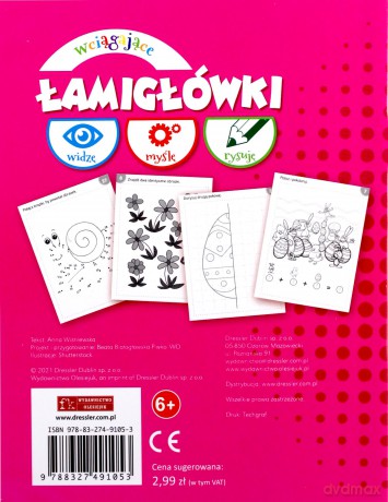 Widzę, myślę, rysuję. Wciągające łamigłówki - Anna Wiśniewska [KSIĄŻKA]