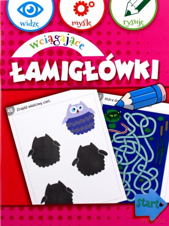 Widzę, myślę, rysuję. Wciągające łamigłówki - Anna Wiśniewska [KSIĄŻKA]