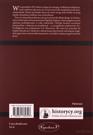 Władanie imperium osmańskim w czasach Sulejmana - Albert Howe Lybyer [KSIĄŻKA]