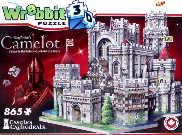 WREBBIT 3D 865 el. King Arthurs Camelot [PUZZLE]