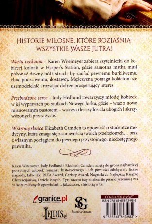 Wszystkie moje jutra - Karen Witemeyer, Jody Hedlund, Elizabeth Camden [KSIĄŻKA]