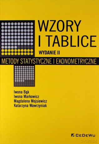 Wzory i tablice. Metody statystyczne [KSIĄŻKA]