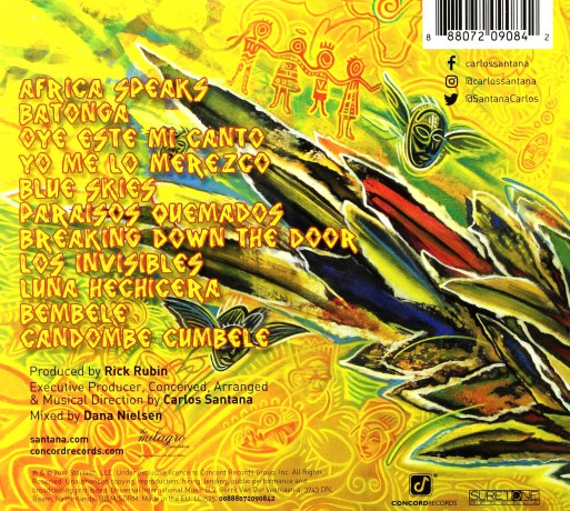 Santana: Africa Speaks [CD]