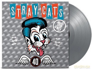 Stray Cats: 40 (Silver) [Winyl]