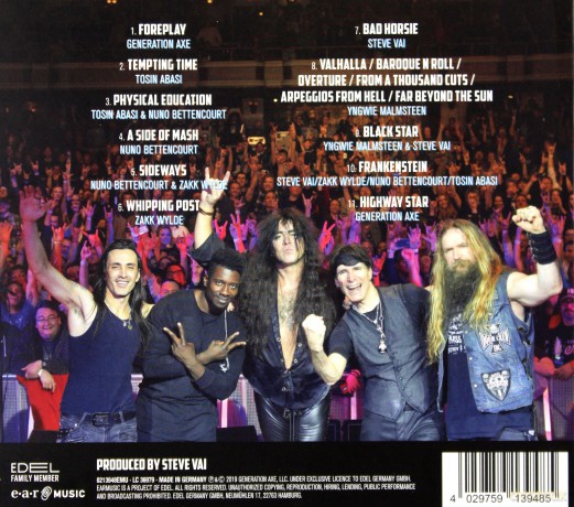Generation Axe: The Guitars That Destroyed The World - Live In China (digipack) [CD]