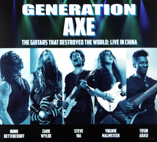 Generation Axe: The Guitars That Destroyed The World - Live In China (digipack) [CD]