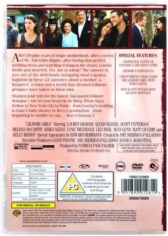 Gilmore Girls Season 1-7 (Kochane kłopoty) [42DVD]