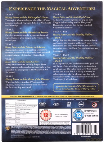 Harry Potter - The Complete Collection [8DVD]