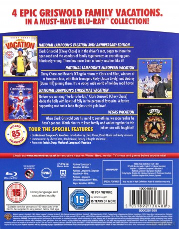 National Lampoons Vacations (W krzywym zwierciadle: Wakacje) [4xBlu-Ray]